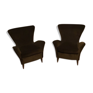 Paire de fauteuils années