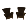 Paire de fauteuils années 50