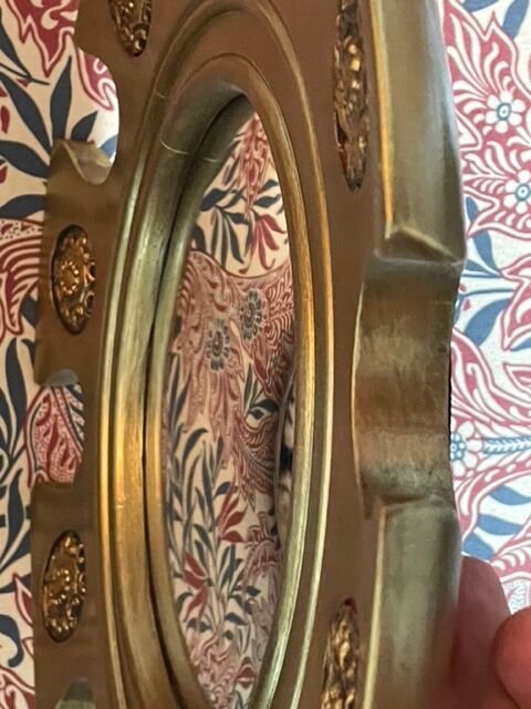 Mirror sun gilded wood 1960