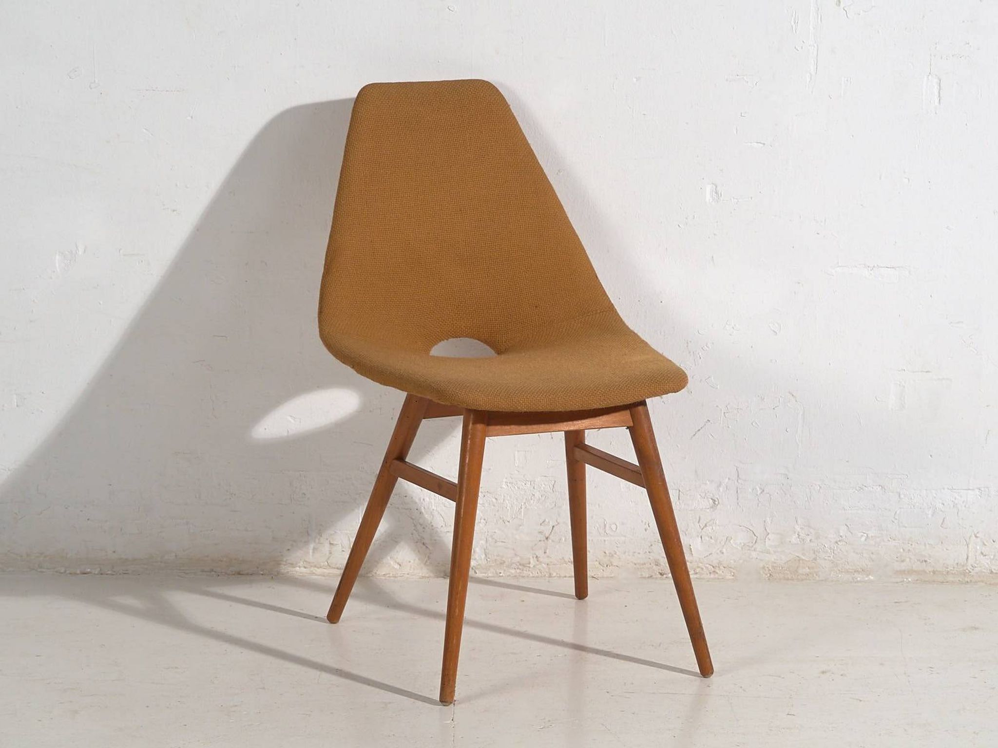 Chaises décoratives vintage (c.1950). Ensemble de 2 pièces