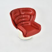 Fauteuil Elda de Joe Colombo pour Comfort Italy, 1960s