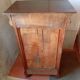 Solid wood nightstand in louis philippe style