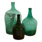 Ensemble de bidons anciens (vers 1920). Ensemble de 3 pièces