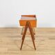 Mid-Century Teak and Rattan Nightstands by Søren Rasmussen, Denmark, 1960s,