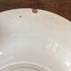 Set of five iron earth soup plates