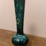 Soliflore céramique vert