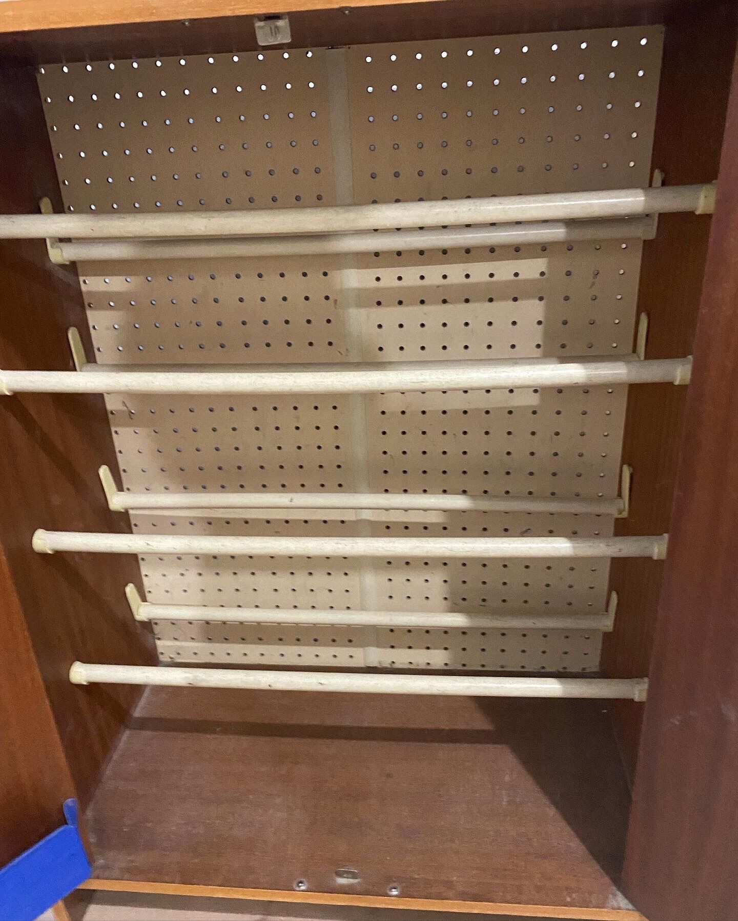 Vintage shoe cabinet