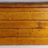 Leather gym box, bench 1930s