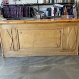 Diamond-paneled bank