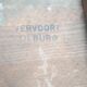 Set of 4 antique Tilburg solid wood brutalist chairs