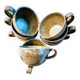Stoneware mugs