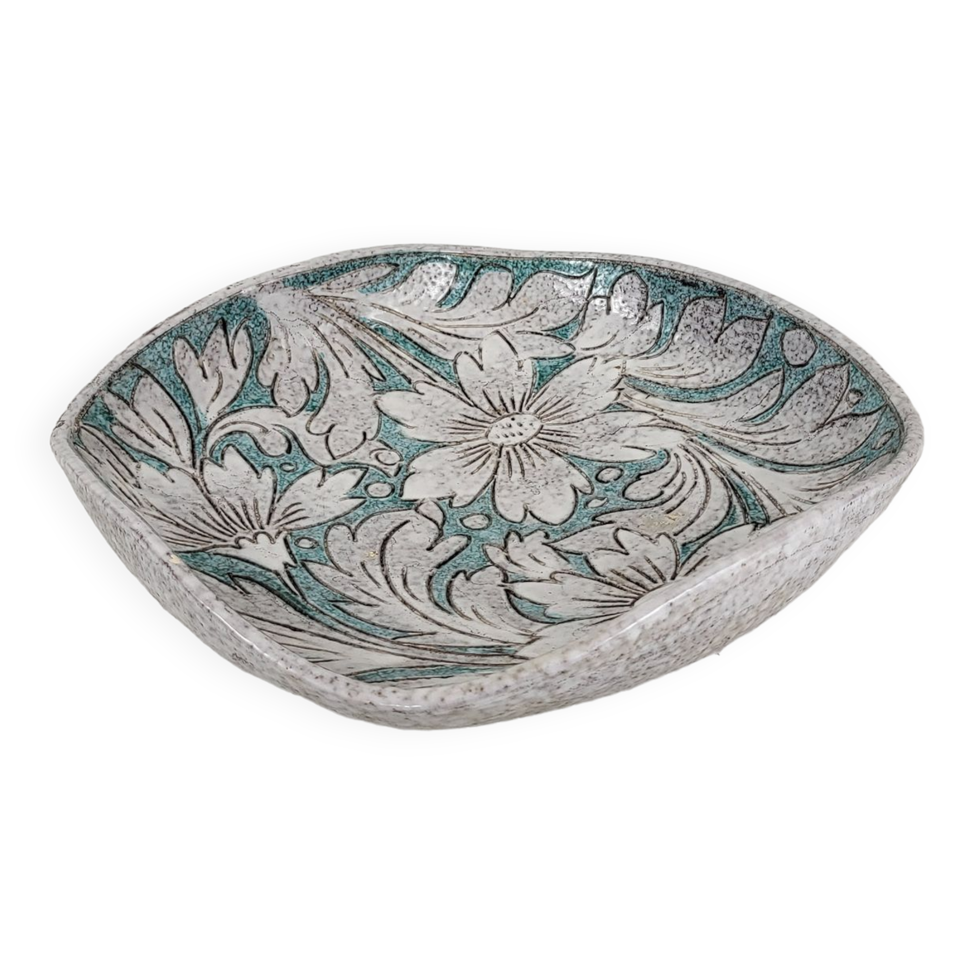 Speckled dish Style Vallauris