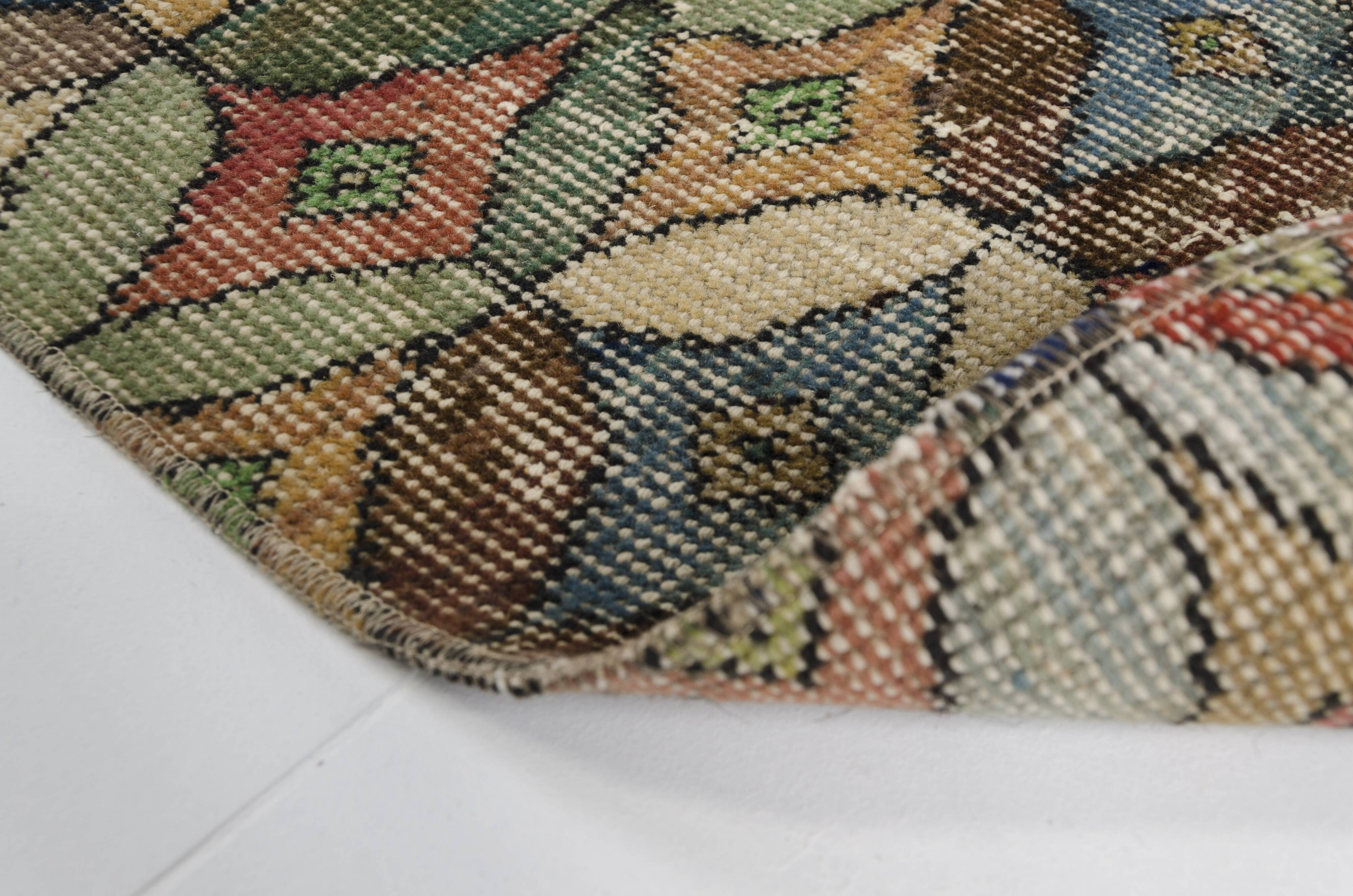 Geometric Anatolian Turkish WOOL rUG  sku1088