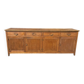 Enfilade chêne brutalisme 