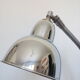 Old Elau workshop lamp / wall lamp (Joseph Laurent) in chromed metal, 1950s
