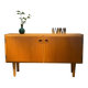 Vintage Scandinavian buffet in golden oak "Thyra"