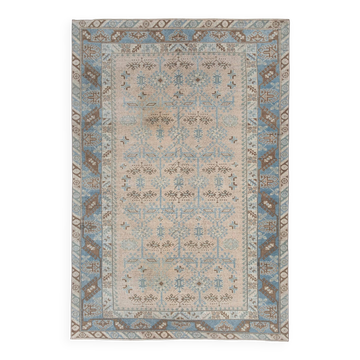 Tapis turc vintage fait main