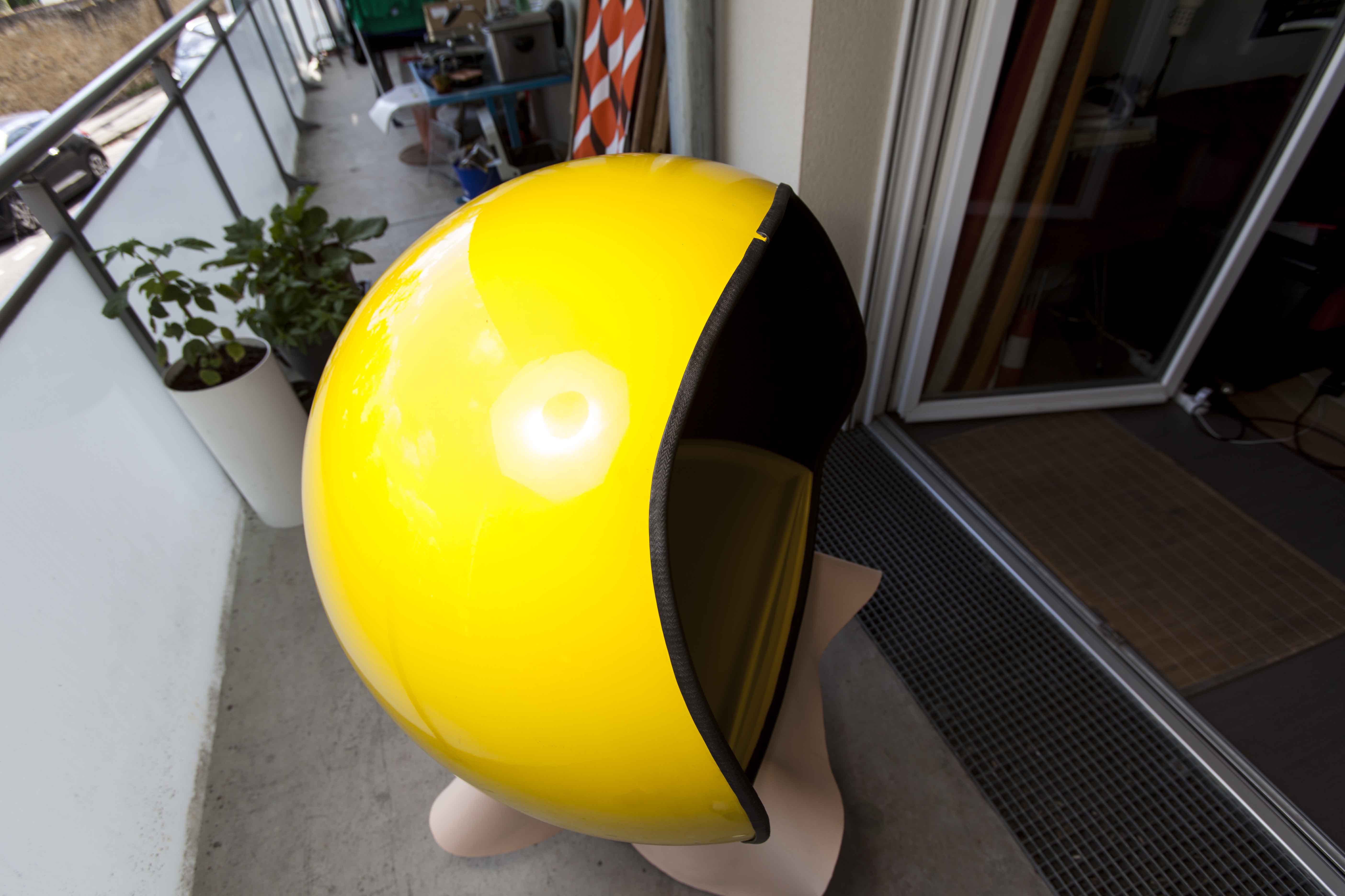 1970 fiberglass telephone booth with light