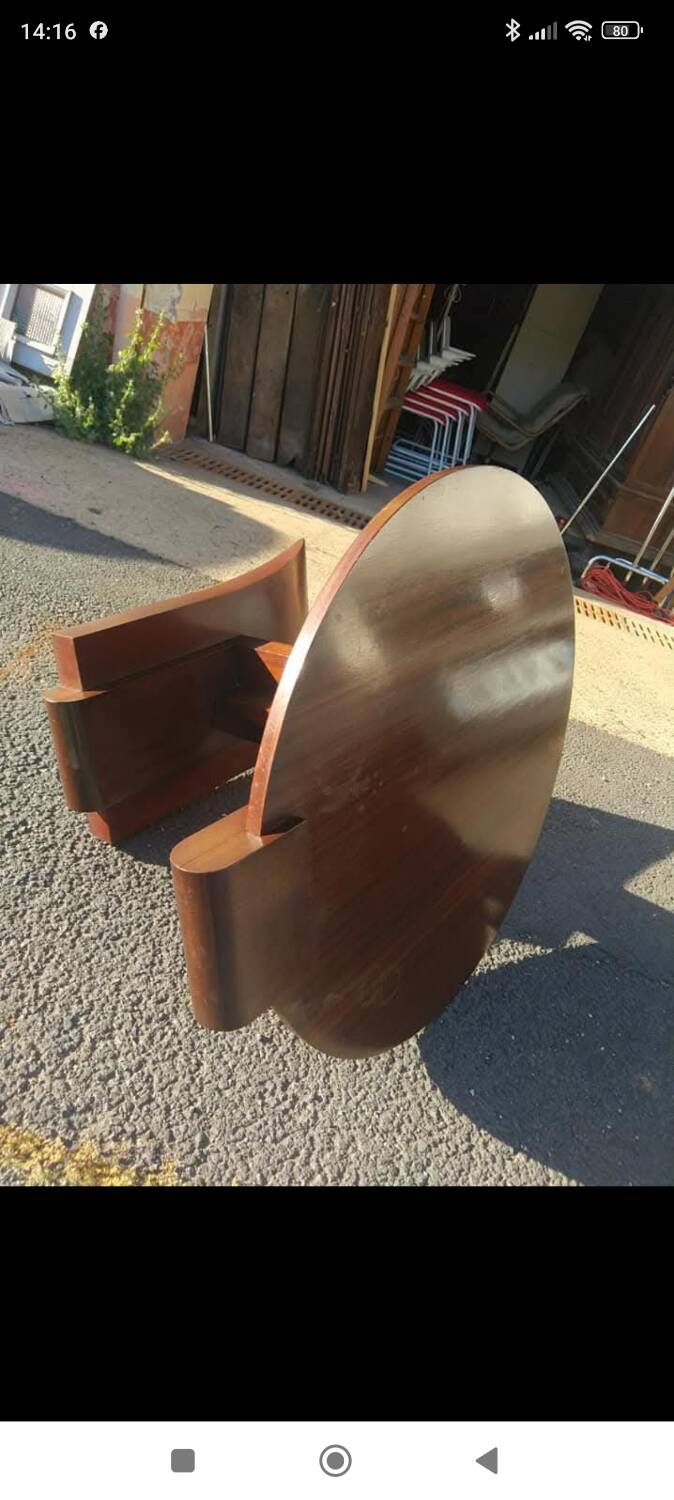 Mahogany side table, 1930