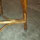 Fauteuil en rotin vintage