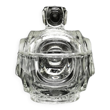 Sucrier, postmodernisme, verre pressé, Pologne, années 1960