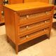 Commode vintage en osier