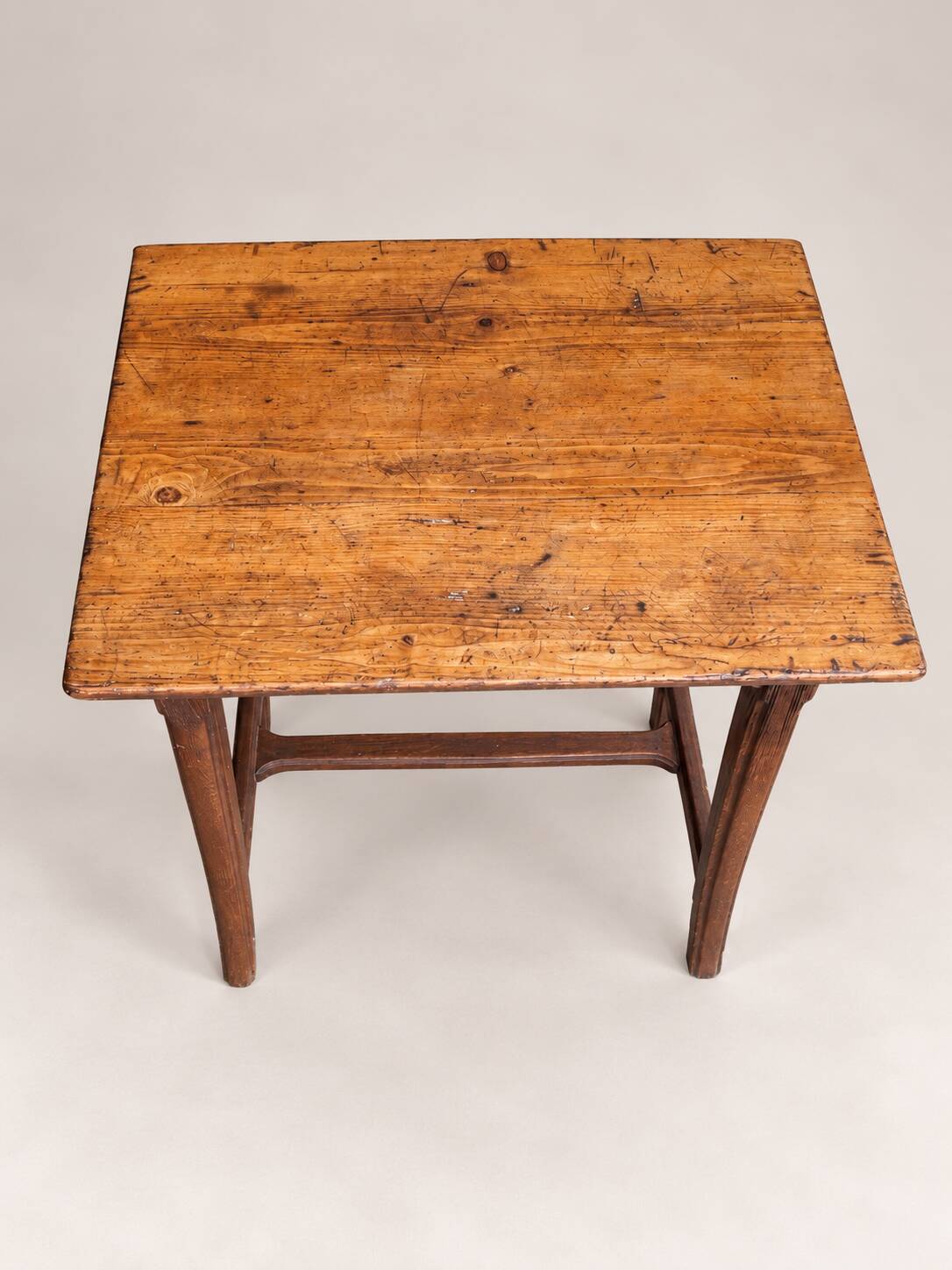 Small antique solid wood table – early 20th century