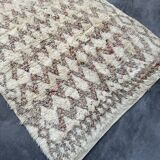 White Marmoucha Moroccan rug - 194 x 347 cm