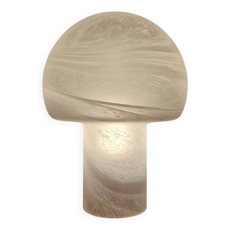Lampe Mushroom en verre Italie années 70's