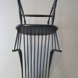Black Lena Larsson for Nesto rocking chair 1960s