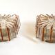 Pair of ceiling lights or wall sconces 70s