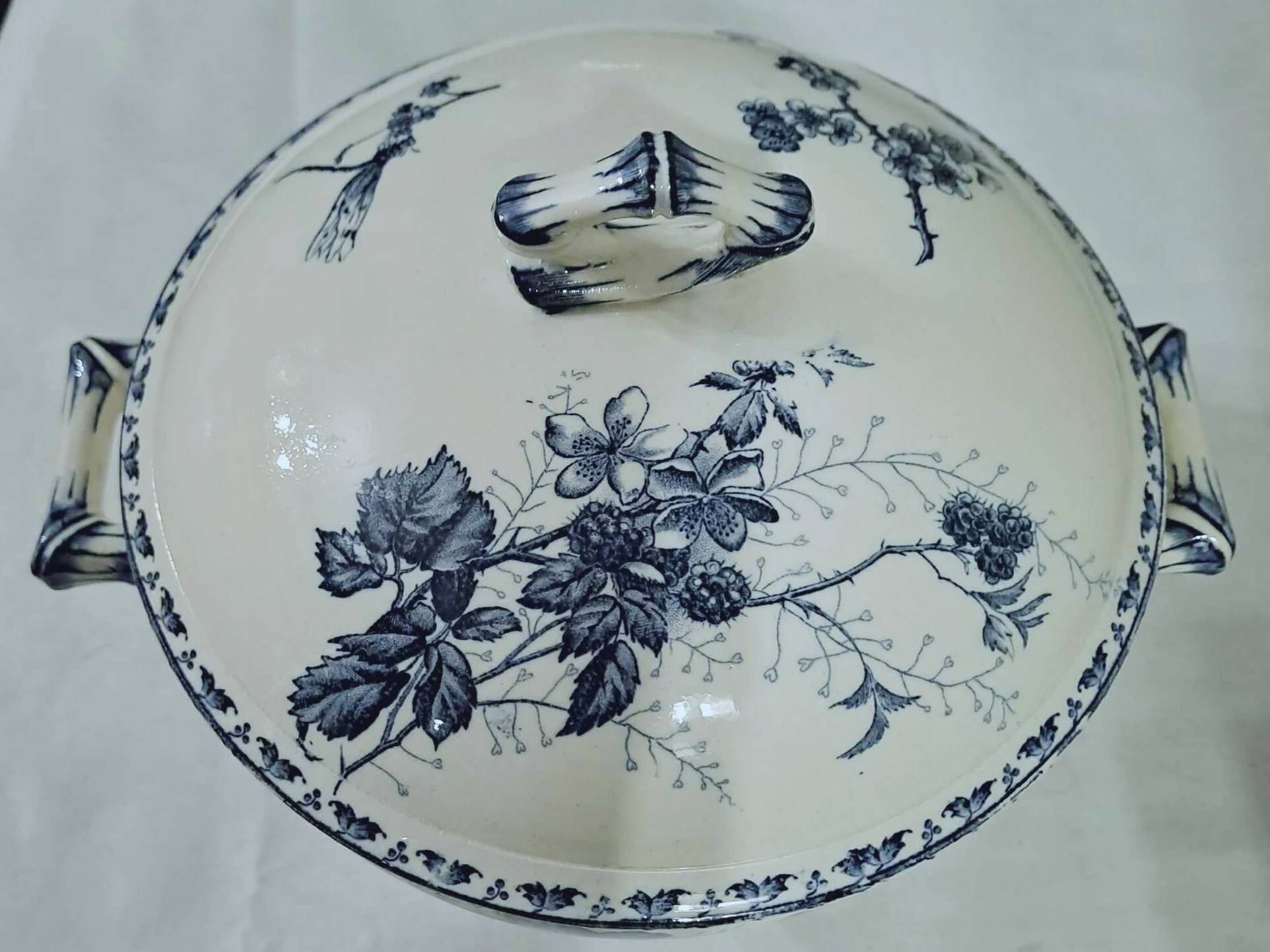 Soupière Sarreguemines modèle "Carmen"