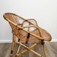 Tub rattan armchair