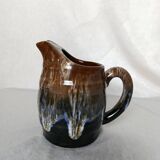 Pichet en grès flammé