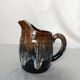 Flamed stoneware jug