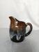Flamed stoneware jug