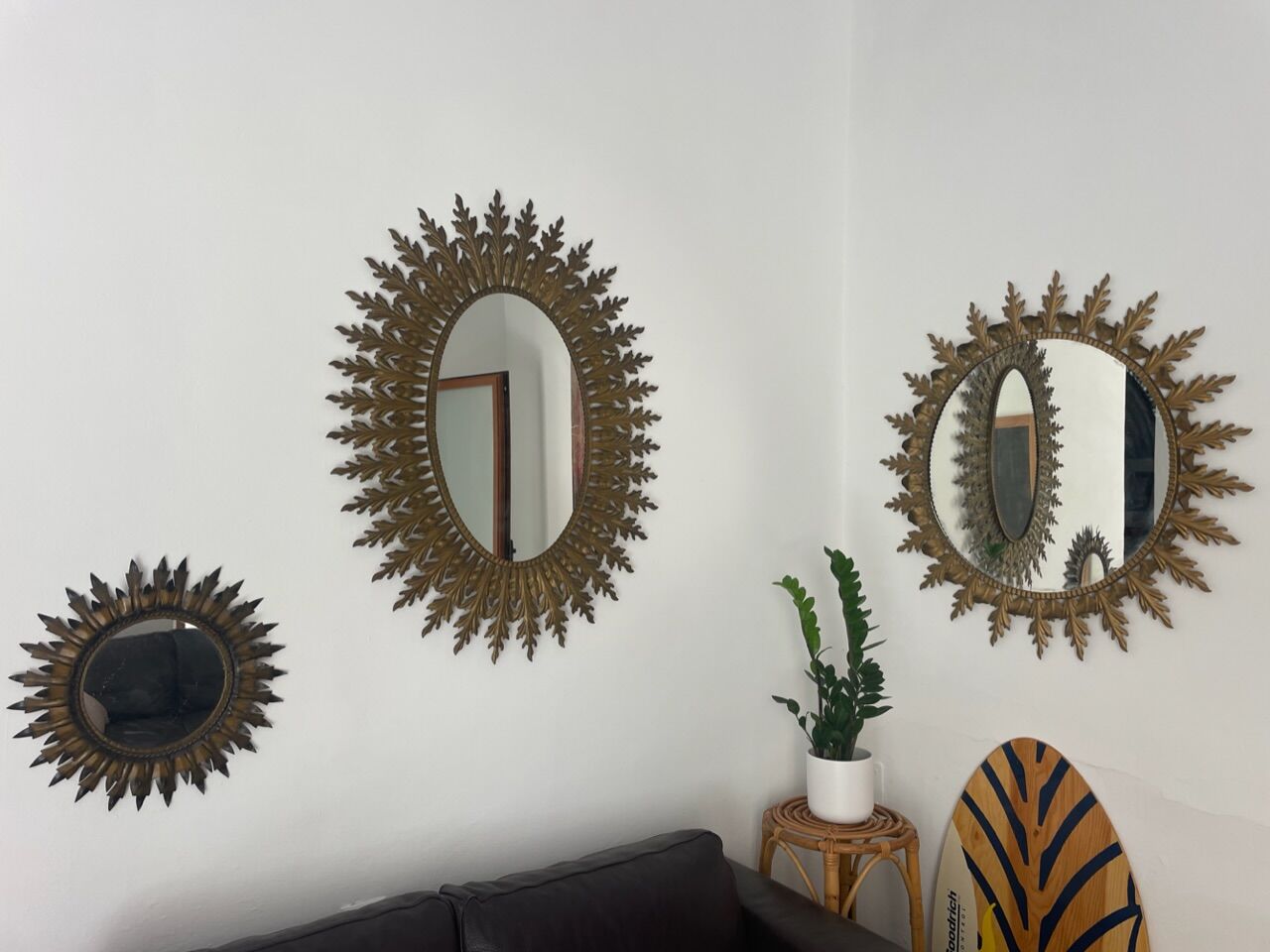 Italian Sun Mirror from the 50s