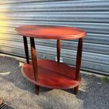 Art Deco coffee table in solid mahogany – 1930s