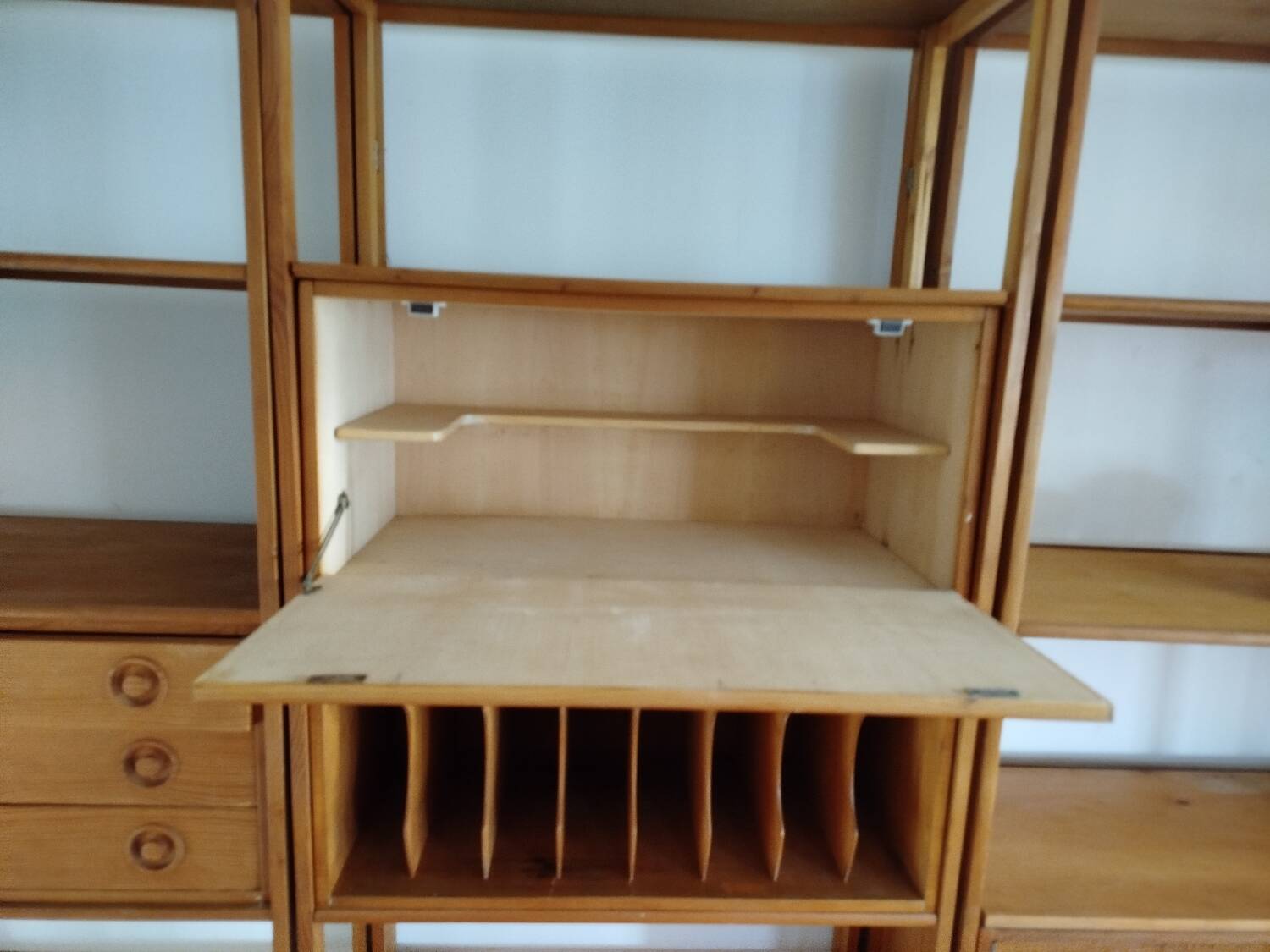 Vintage modular shelf, 1970s