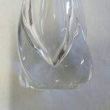 Daum crystal soliflore signed
