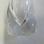 Daum crystal soliflore signed