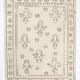 8x10 Beige & Dark Brown Modern Oushak Rug, 232x303Cm