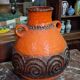 Important glazed ceramic vase, baluster-shaped with a generous body.