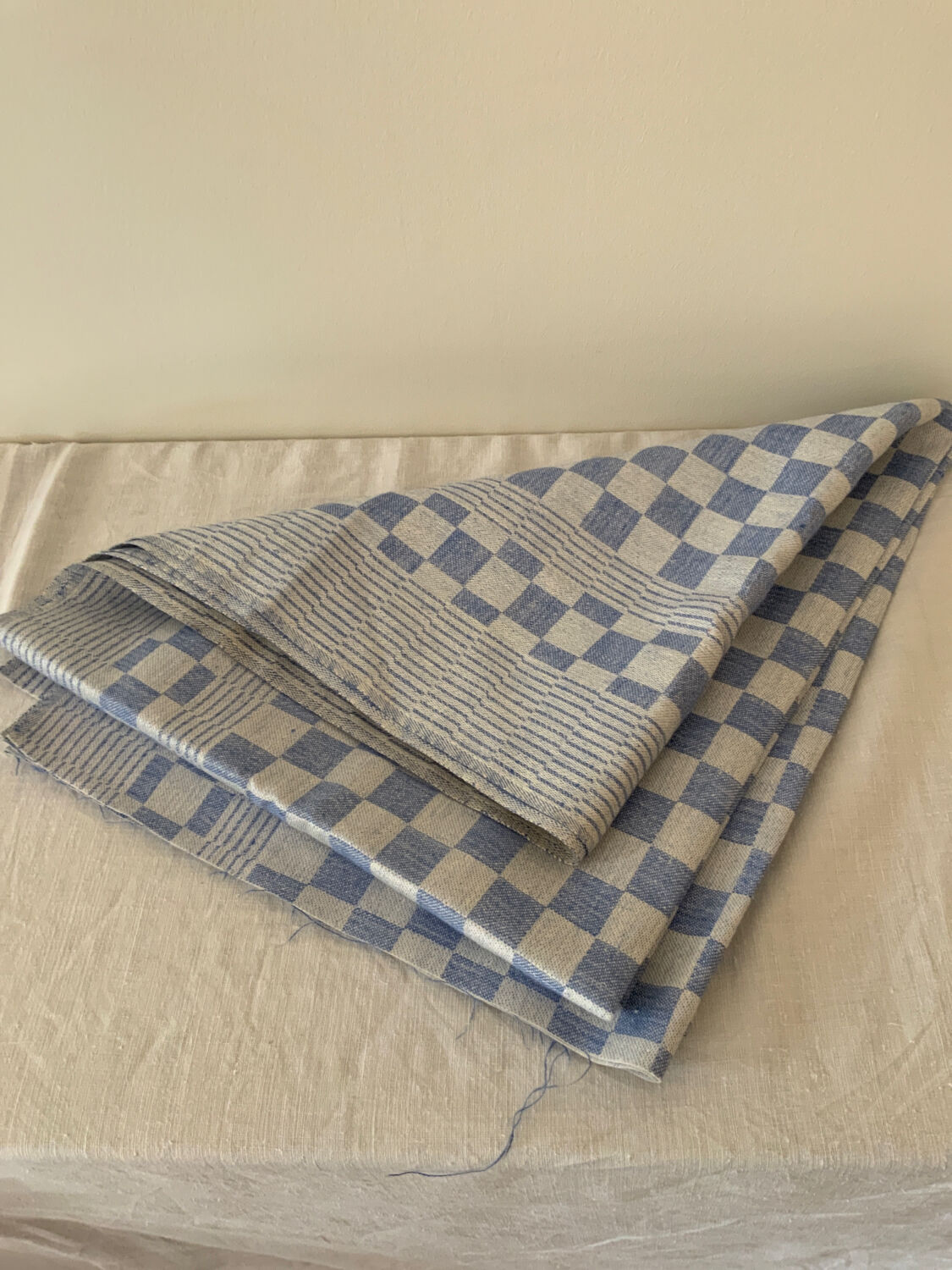 Nappe à carreaux Selency x Monoprix Croisé Laroche