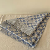 Checkered tablecloth Selency x Monoprix Croisé Laroche
