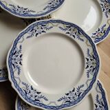 Set of 6 Villeray de Luneville dessert plates
