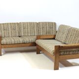 Danish brutalist sofa duo