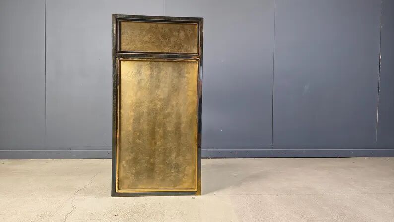 Vintage brass bar counter by Belgochrom, 1970s