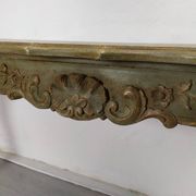 Louis XV style patinated console table