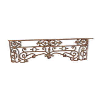 Wrought iron balustrade, 19th century